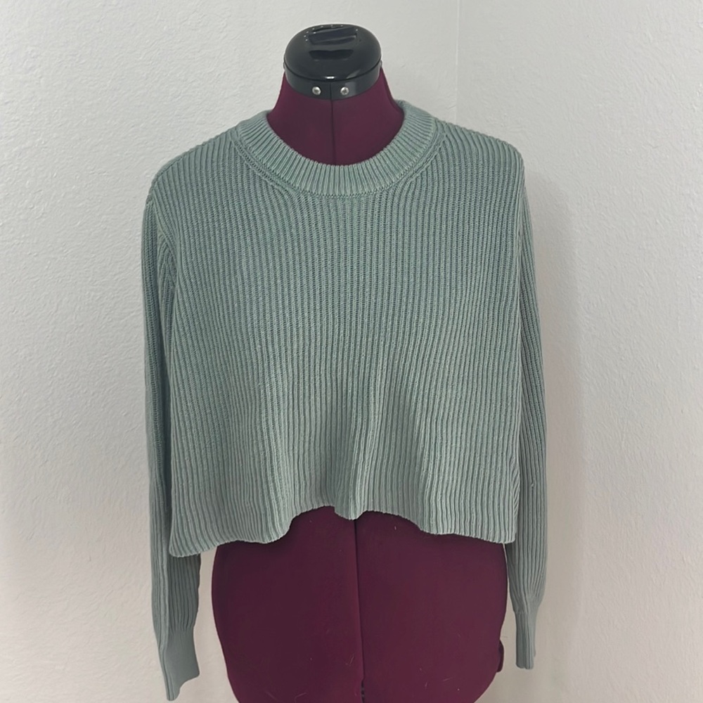 Sage knit sweater
